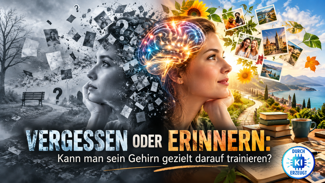 VERGESSEN ODER ERINNERN: Kann man sein Gehirn gezielt darauf&nbsp;trainieren?