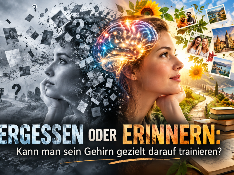 VERGESSEN ODER ERINNERN: Kann man sein Gehirn gezielt darauf&nbsp;trainieren?